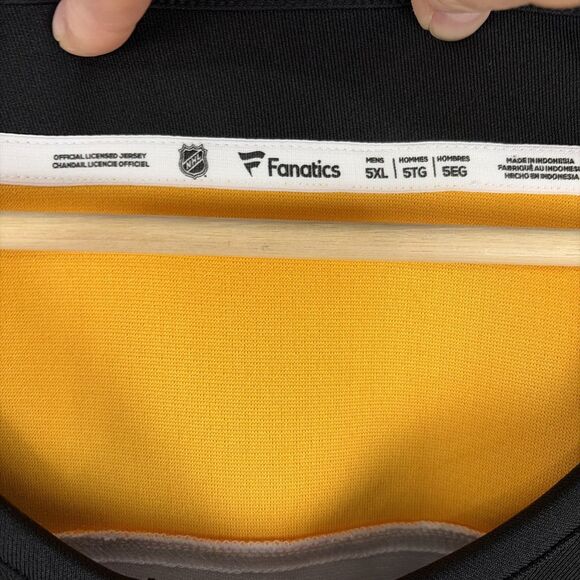 Fanatics Boston Bruins NHL Breakaway Home Jersey Mens Size 5XL NWT - Picture 5 of 7